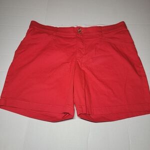 Lee Women's Vibrant Red Bermudas